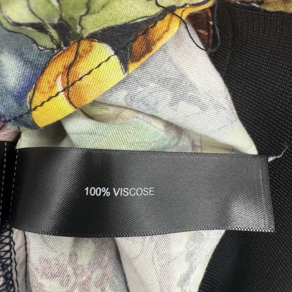 Denim Flower Women's Size Medium Lightweight Floral Jacket Zip Fall Colors - Picture 11 of 16